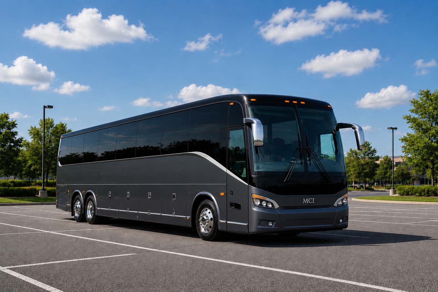 Charter bus rental in Midland, TX