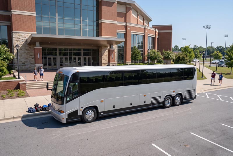 Sports Team Charter Bus Rentals in Midland, TX