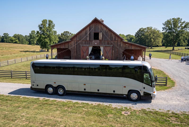 Wedding Shuttle Bus Services in Midland, TX